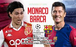 Nhận định Monaco vs Barcelona (02h00 ngày 20/9): Đòi lại món nợ